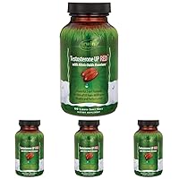 Irwin Naturals Testosterone Up Red 60 Sgels (Pack of 4)