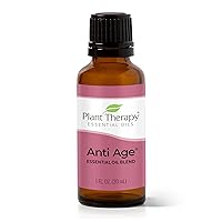 Plant Therapy Anti Age Essential Oil Blend 30 mL (1 oz) 100% Pure, Undiluted, Therapeutic Grade