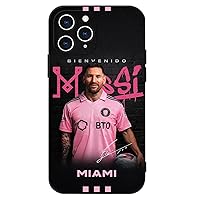 ZERMU for iPhone 11 Pro Case, Lione%l Mess%i Inter Soccer Miam-i #10 Fashion Full Protection Soft Silicone TPU Shock Absorption Bumper Cover Case for iPhone 11 Pro 5.8 inch