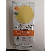 Element Snacks - White Chocolate Vanilla Orange Rice Cakes, 3.5 ounce (Pack of 6)