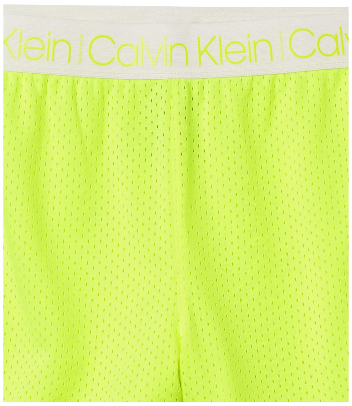 Calvin Klein Girls' Performance Pull-on Mesh Sport Shorts