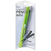 Pen style Portable Scissors Pencut, Mini Green (SH503 M)