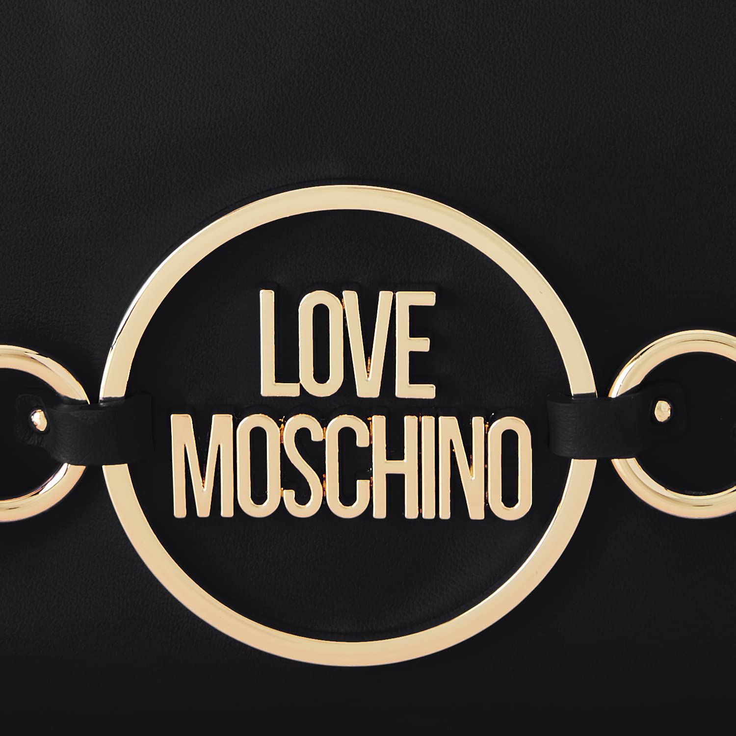 Love Moschino large logo tote bag in black | ASOS