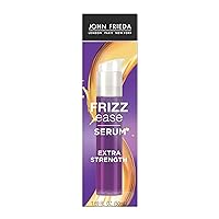 John Frieda Frizz Ease Extra Strength Hair Serum, Nourishing Hair Oil for Frizz Control, Heat Protectant with Argan & Coconut Oils, 1.69 fl oz