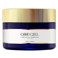 Carolina Herrera Good Girl Body Cream 6.8 Oz - Luxurious Moisturizer for All Skin Types - Non-Greasy & Fragrant