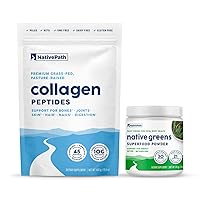 NativePath Duo Collagen 45 Servings and Native Greens 30 Servings