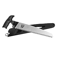 Outdoor Edge GrizSaw - Lightweight T-Handle Fixed Blade Outdoor-Hunting Saw with 8.0