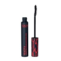 Magna Mascara - Volumizing, High Pigmented, Lash-Hydrating Formula Infused with Sunflower Seed Oil - for Sensitive Eyes - Vegan, Clump and Cruelty Free - 008 Black - 0.44 oz