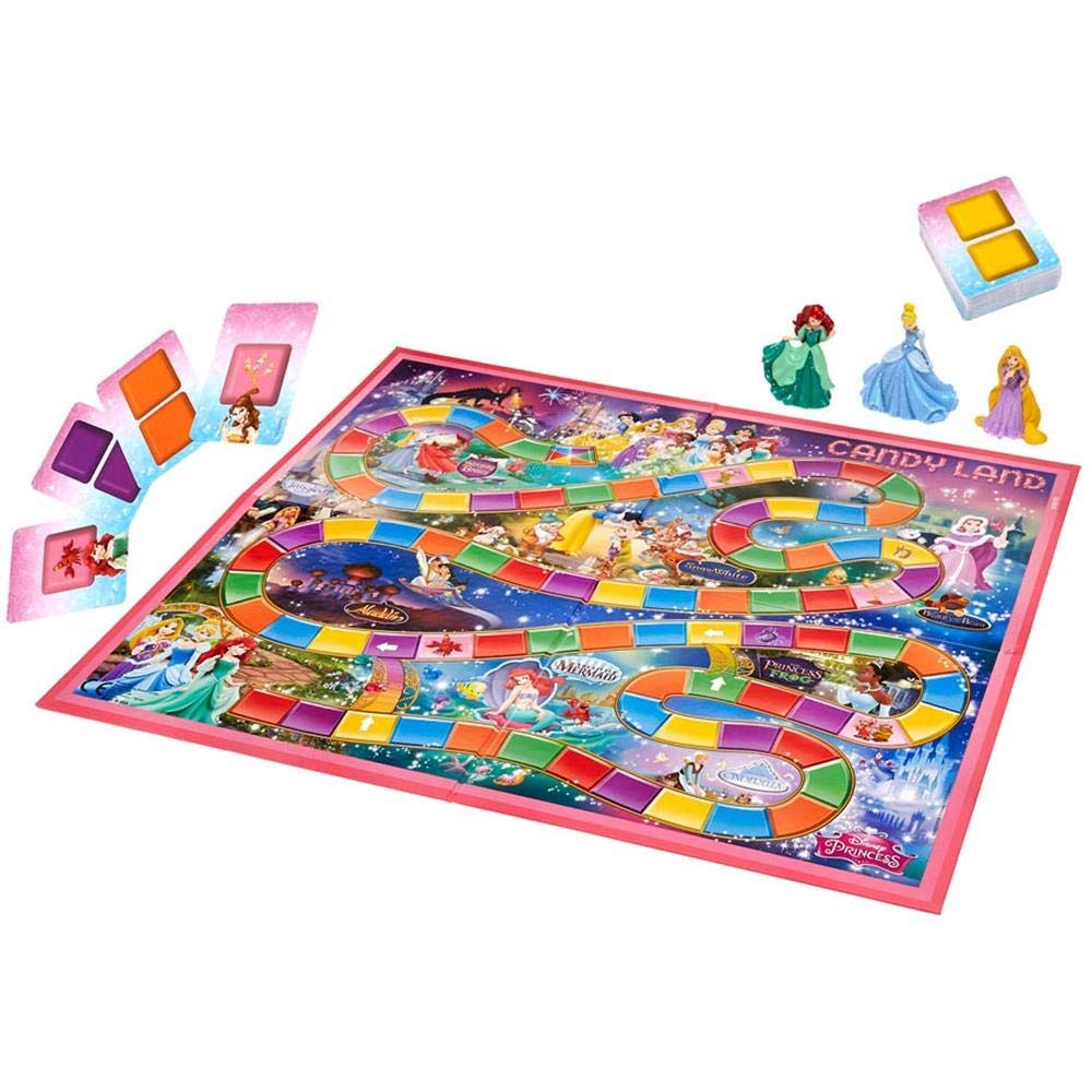 Hasbro Gaming Candy Land Disney Princess Edition Board Game (Amazon Exclusive)