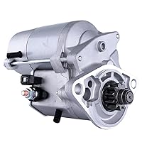RAREELECTRICAL New Starter Motor Compatible with New Holland Skid Steer Loader by Part Numbers SBA18508-6520 228000-2970 228000-5120 2280002970 2280005120 SBA185086520 18508-6520 185086520