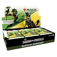 Magic The Gathering The War of the Brothers Jumpstart Booster Display (18) Italian