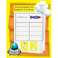 Tracing Books for Toddlers 2-4 Years: Lines, Shapes, Letters and Numbers. My First Handwriting Workbook, Essential Preschool Skills.
