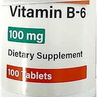 Vitamin B6 100mg Dietary Supplement 100 Tablet Non Returnable
