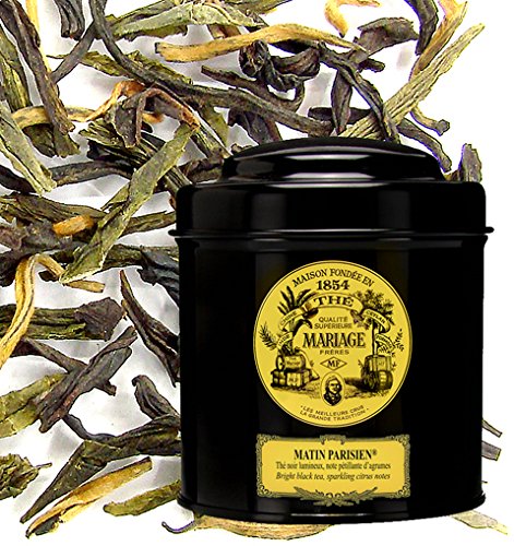 Mariage Freres. Matin Parisien 100g Loose Tea, in a Tin Caddy (1 Pack) USA