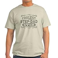 CafePress Coolest Step Dad Ever T Shirt Cotton T-Shirt