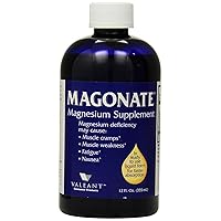 Magonate Magnesium Supplement Liquid - 12 Oz, Pack of 3