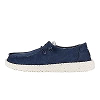 Hey Dude Women's Wendy Canvas | Women's Shoes | Women's Slip On Loafers | Comfortable & Light-Weight