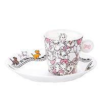 English Ladies Co Disney - Aristocrats Espresso Cup and Saucer