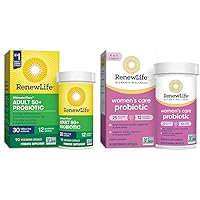 Probiotic Adult 50 Plus Probiotic Capsules, Daily Supplement Supports Urinary & Women's Probiotic Capsules, Supports Vaginal