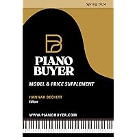 Piano Buyer Model & Price Supplement / Spring 2024
