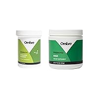 Ombre Endless Energy & Rise Probiotic and Prebiotic Value Bundle, Promotes Natural Energy Production, Memory, and Gut Health, 30-Day Supply