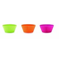 Lekue 12-Piece Muffin-Cup Set, Assorted