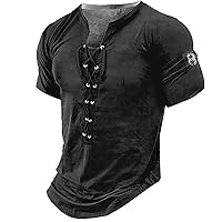 Mens Shirts,Casual Oversize Short Sleeve Graphic and Embroidered Fashion T-Shirt Printed Top Tee Blouse 2024