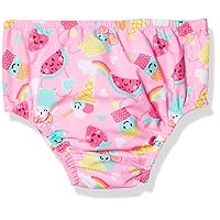 Girls' Reusable Swim Diaper UPF 50+ with Side Snaps