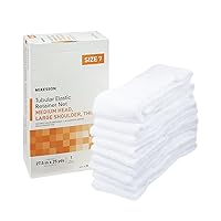 McKesson Tubular Elastic Retainer Net Dressing, Non-Sterile, Medium Head, Large Shoulder, Thigh, Size 7, 27 1/2 in x 25 yd, 1 Count, 1 Pack