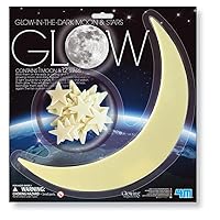 4M Glow in The Dark Moon and Stars