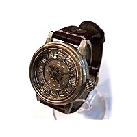 手作り時計JHA Japanese Style Watch, Japanese Clock Suzunari Chinese Zodiac & Chinese Numeral Dial Watch Artist KS (Koji Shinohara) Handmade Watch JHA