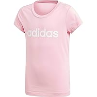adidas Girls Tshirt Training Essential Tee Young Lifestyle Fashion (DV0363_110)