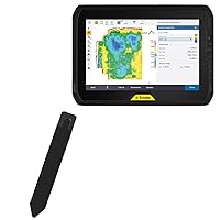 BoxWave Stylus Pouch Compatible with Trimble T100 - Stylus PortaPouch, Stylus Holder Carrier Portable Self-Adhesive for Trimble T100 - Jet Black