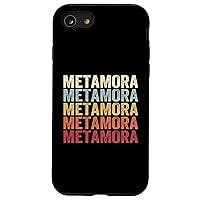 iPhone SE (2020) / 7 / 8 Metamora Illinois Metamora IL Retro Vintage Text Case