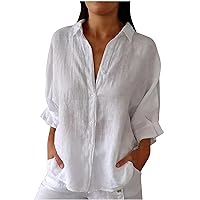 Women's Casual Half Bat Sleeve Loose V Neck Tunic Tops Lightweight Knit Pullover Sweater Blouses Women's Sexy Deep V Neck Long Sleeve V Backless T Shirts Fitted Going Out Crop Tops Tees