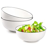 Dicunoy 3 Pack 65 OZ Large Serving Bowls, 8