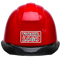 Custom Construction Work Safety Helmet Full Brim Hard Hat Suspension Hard Hat with Vents