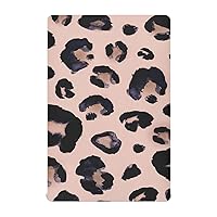 Pink Black Leopard Print Crib Sheets for Boys Girls Pack and Play Sheets Super Soft Mini Crib Sheets Fitted Crib Sheet for Standard Crib and Toddler Mattresses Baby Crib Sheets for Boy Girl, 52x28IN