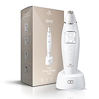 Reinvo Facial Microdermabrasion Wand by Project E Beauty | Gentle Exfoliation | Reduce Wrinkles & Fine Lines | Decrease Pores | Fresh & Radiant Skin | 4 Interchangeable Heads | Vacuum Suction Device