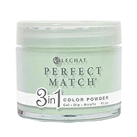 LeChat Perfect Match 3-in-1 Powder Cucumber Mint, Green, 1.48 Oz