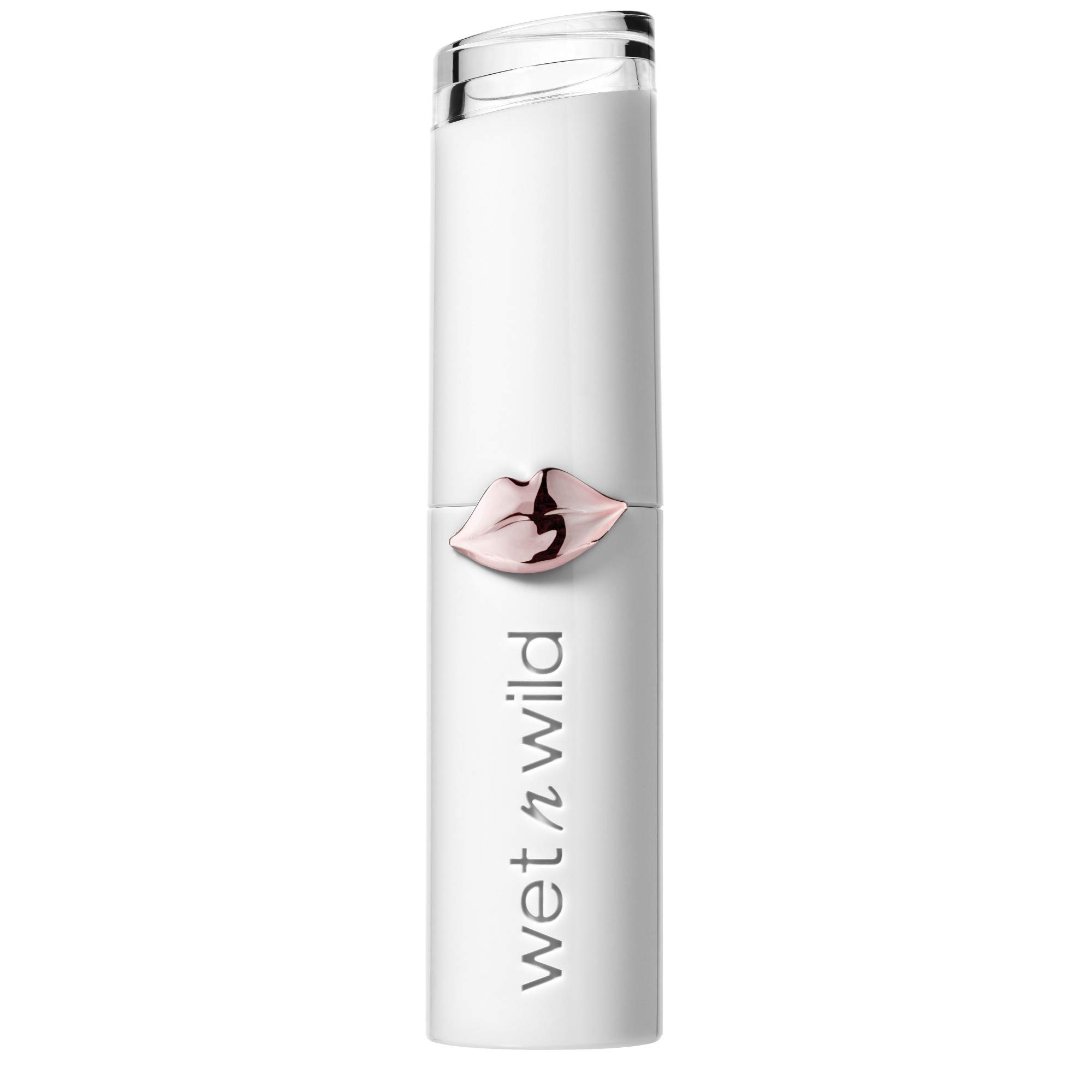 Lipstick By Wet n Wild Mega Last High-Shine Lipstick Lip Color Makeup, Pink Mad for Mauve