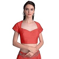 Indian Designer Party wear Saree blouse for Women Readymade Non Padded silk choli Blouse
