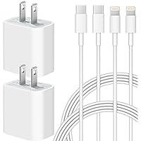 iPhone 14 13 12 11 Charger Fast Charging【Apple MFi Certified】 Super Fast Charger 20W USB C Wall Charger with 6FT Cable Compatible with iPhone 14/14Pro Max/iPhone 13/13Pro/12/12 Pro/11/11Pro,iPad