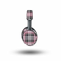 MightySkins Skin Compatible with Bose QuietComfort Ultra - Pink Plaid | Protective, Durable, and Unique Vinyl Decal wrap Cover | Easy to Apply, Remove, and Change Styles