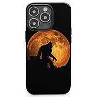 Red Moon Bigfoot iPhone 13/13Pro/13Pro Max/13 Mini Case Cover Cute, black-style