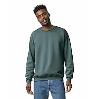 Gildan Adult Fleece Crewneck Sweatshirt, Style G18000, Bulk Case, Dark Heather, 3X-Large