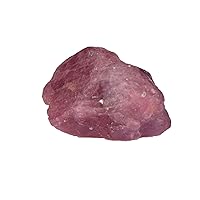 REAL-GEMS Natural Raw Red Spinel Loose Stone, Certified Natural 2.50 Ct Spinel Gemstone, Untreated Spinel Gemstone