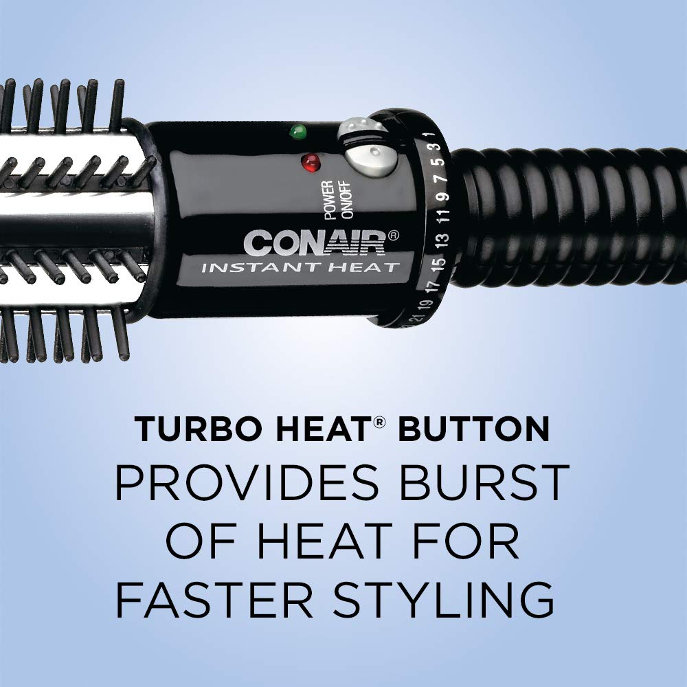 Conair Instant Heat Styling Brush, 1 1/4-Inch