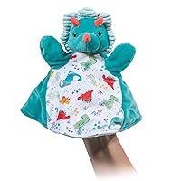 Mary Meyer Hand Puppet Lovey Soft Toy, 9-Inches, Pebblesaurus