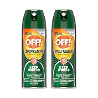 Off! Deep Woods Sportsman Insect Spray, 6 Ounce (Pack of 2)
